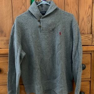 Ralph Lauren Shawl Collar Sweater!